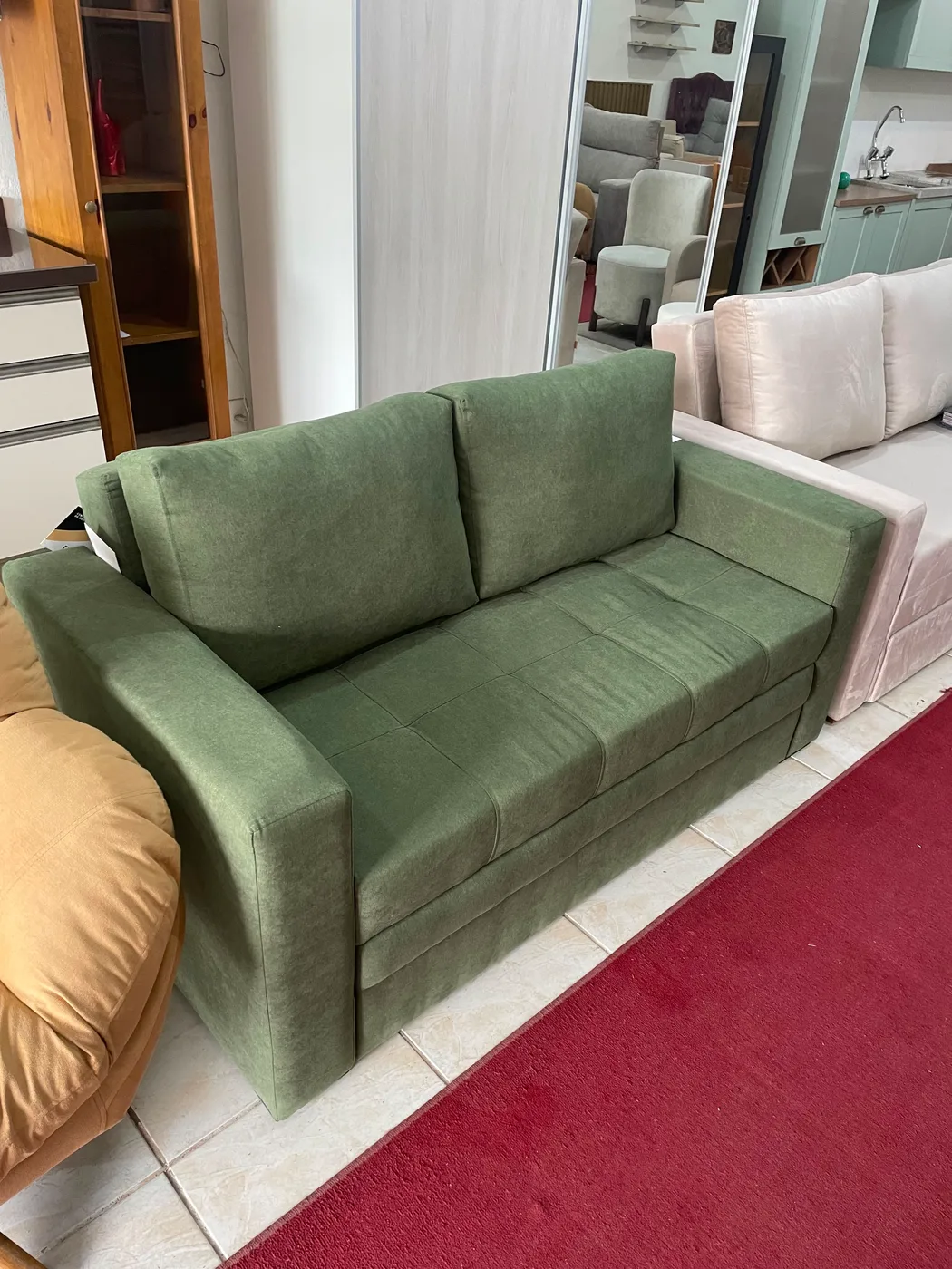 Sofá Verde Essencial