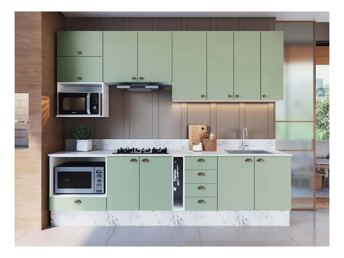 Cozinha Larissa Tx/Verde Jade